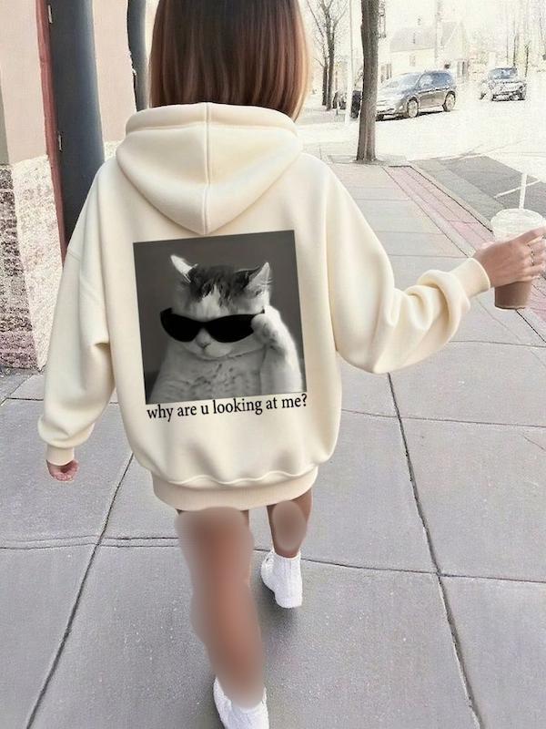 هودی پشت چاپ پیشی 😎 کد 267