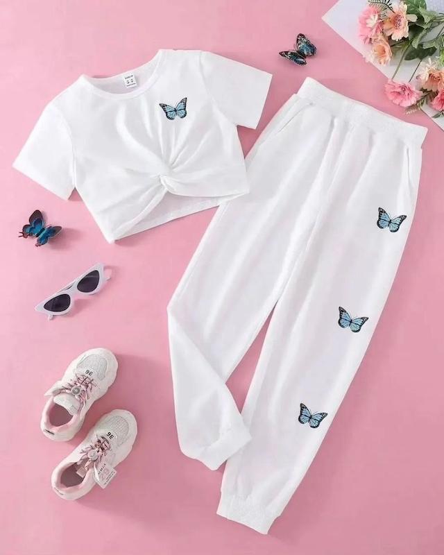 ست کراپ و جاگر پروانه ای 🦋 کد 420