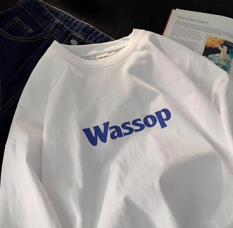 تیشرت باکسی ترند wassop 🔥 کد 337
