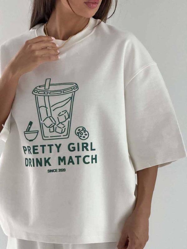 تیشرت پرتی گرل pretty girl  کد 743