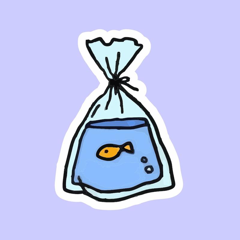 استیکر کد 366 ماهی