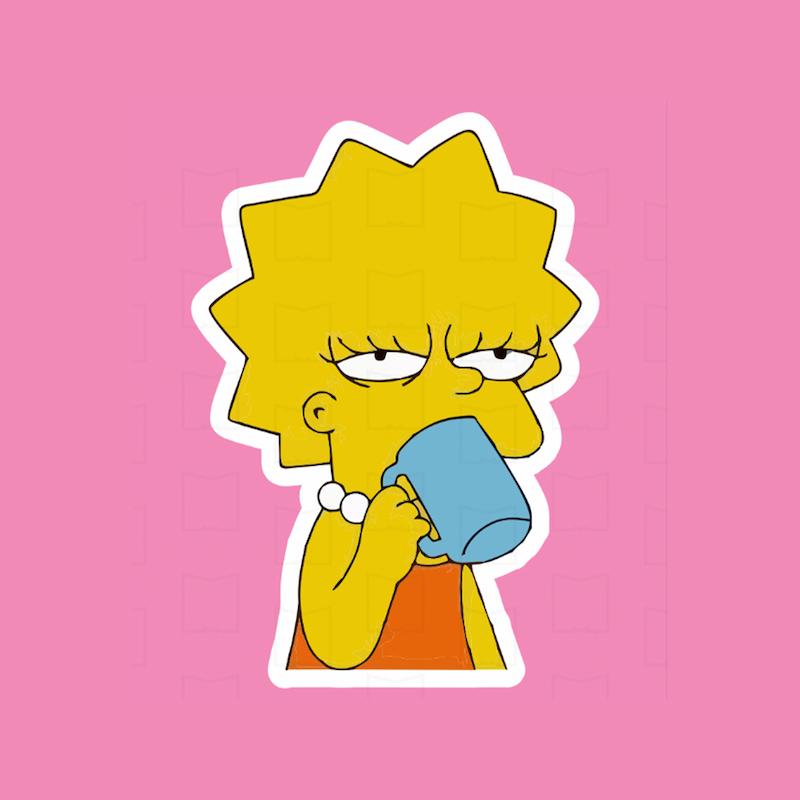 استیکر کد 372 سیمپسون