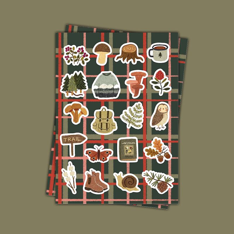 استیکر پک Nature