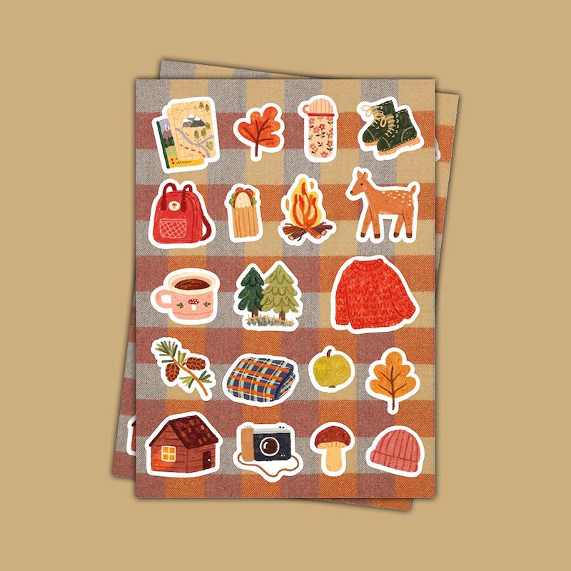 استیکر پک Fall