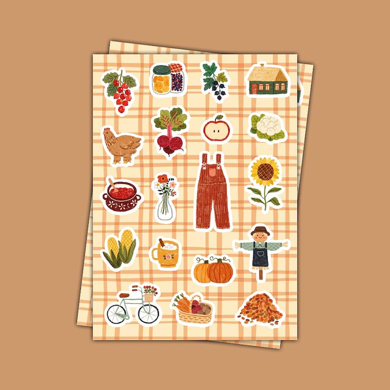 استیکر پک Farm