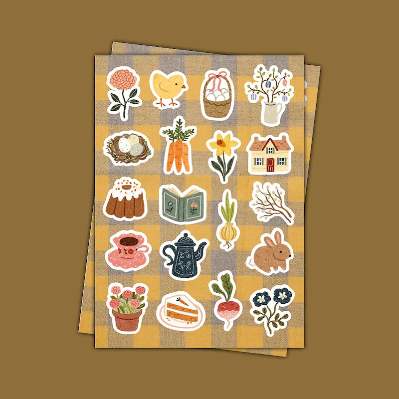 استیکر پک Garden