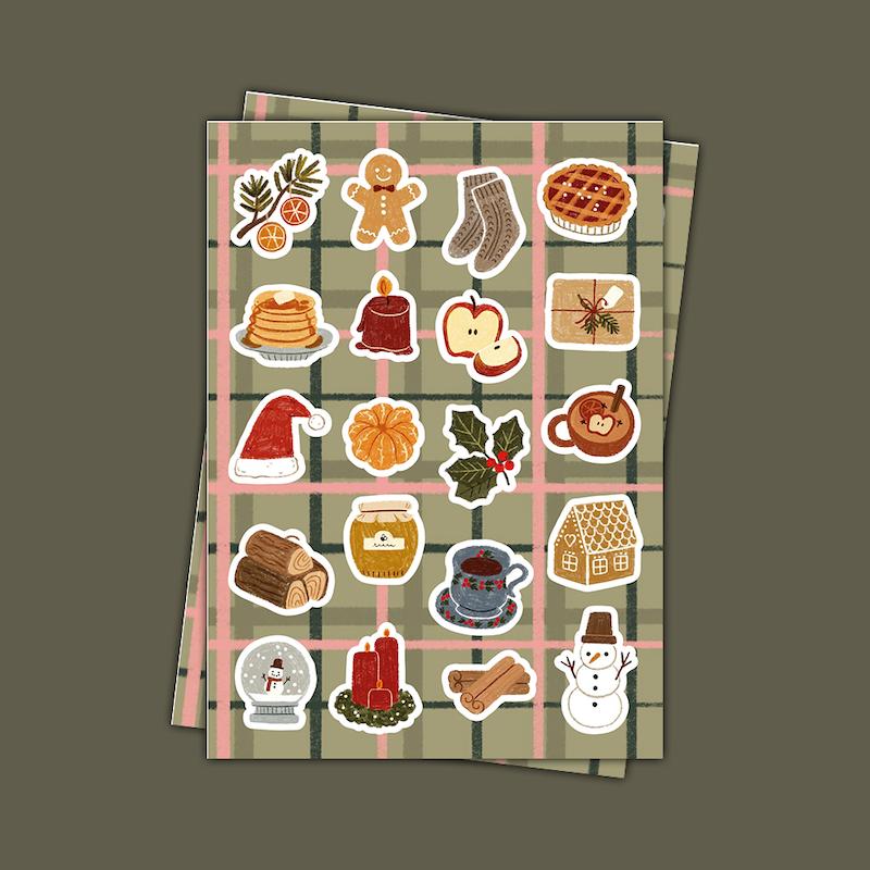 استیکر پک Winter