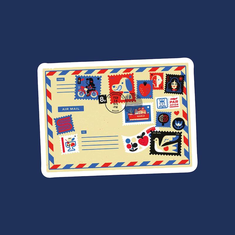 استیکر کد 399 نامه