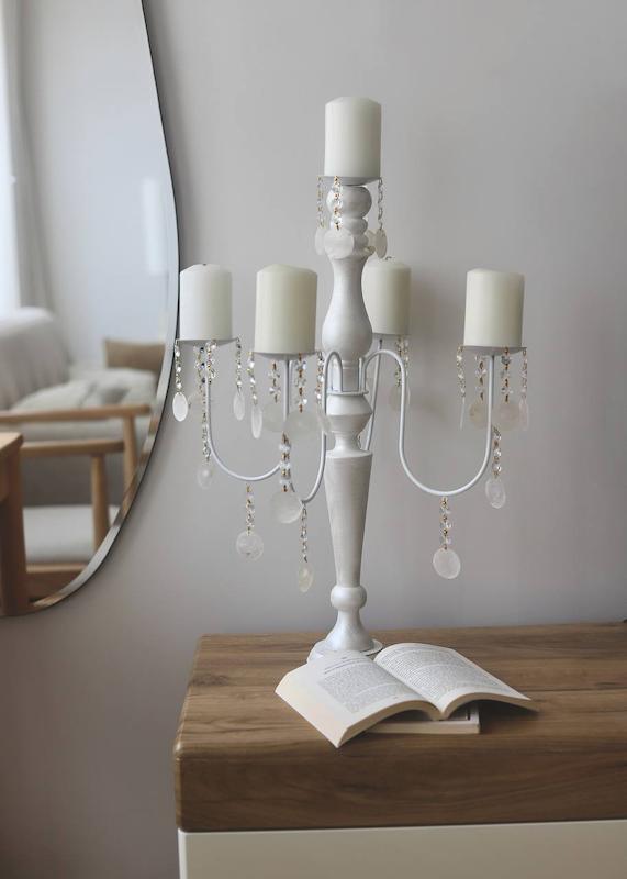 شمعدان پولکی