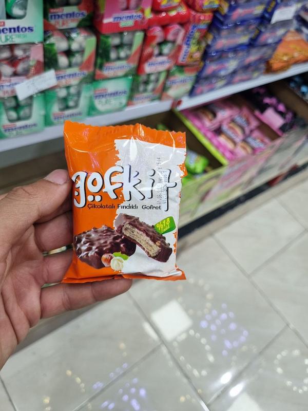 ویفر شکلات فندقی گوفکیت ۳۰ گرمی