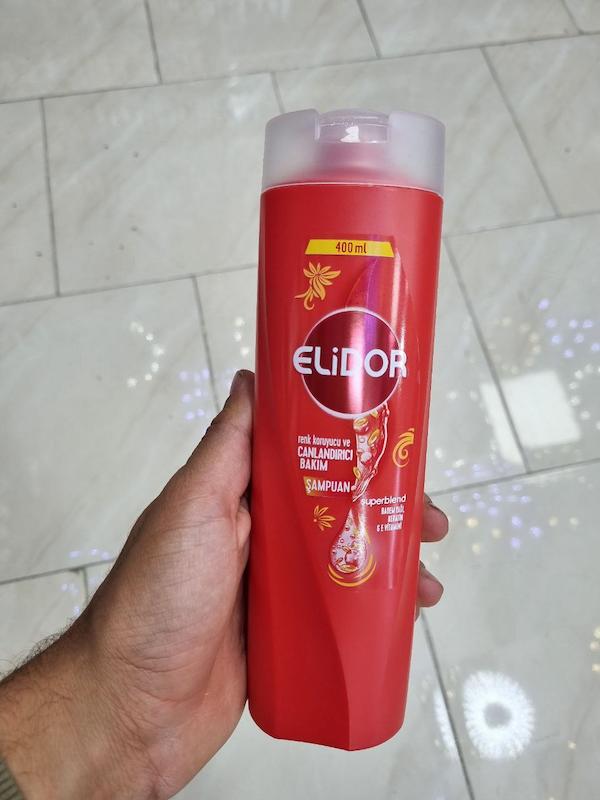 شامپو الیدور ۴۰۰ میل مناسب موهای رنگ شده