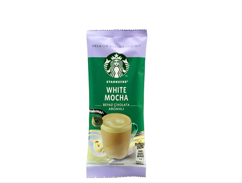 استارباکس ساشه ای طعم white mocha  