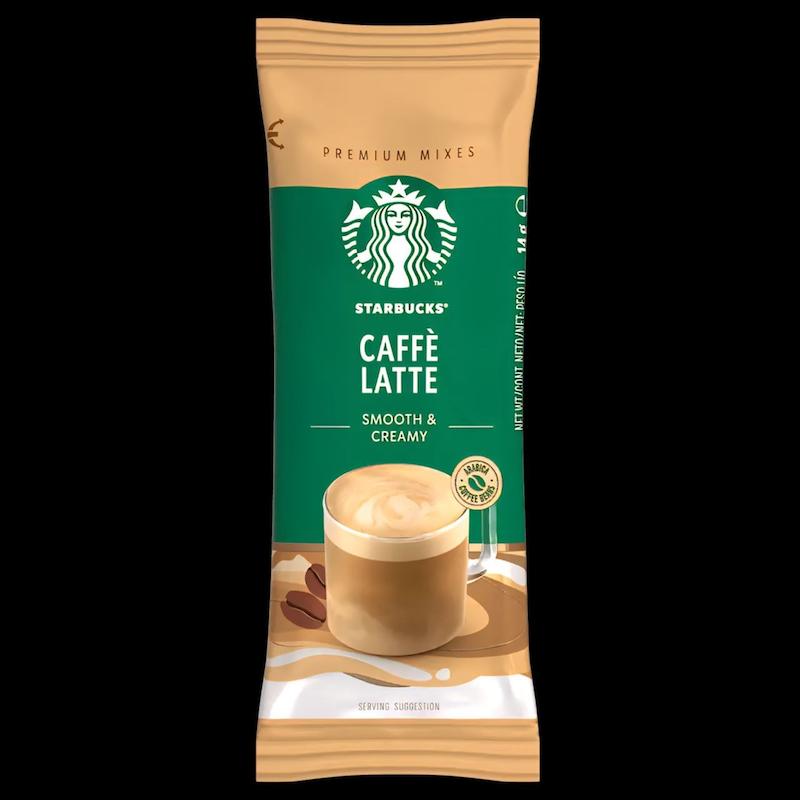 استارباکس ساشه ای طعم کافی لاته  