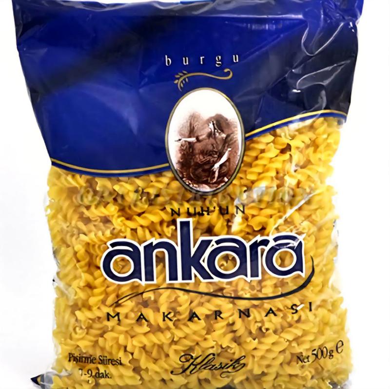 ماکارونی ۵۰۰ گرمی آنکارا مدل پیچی  