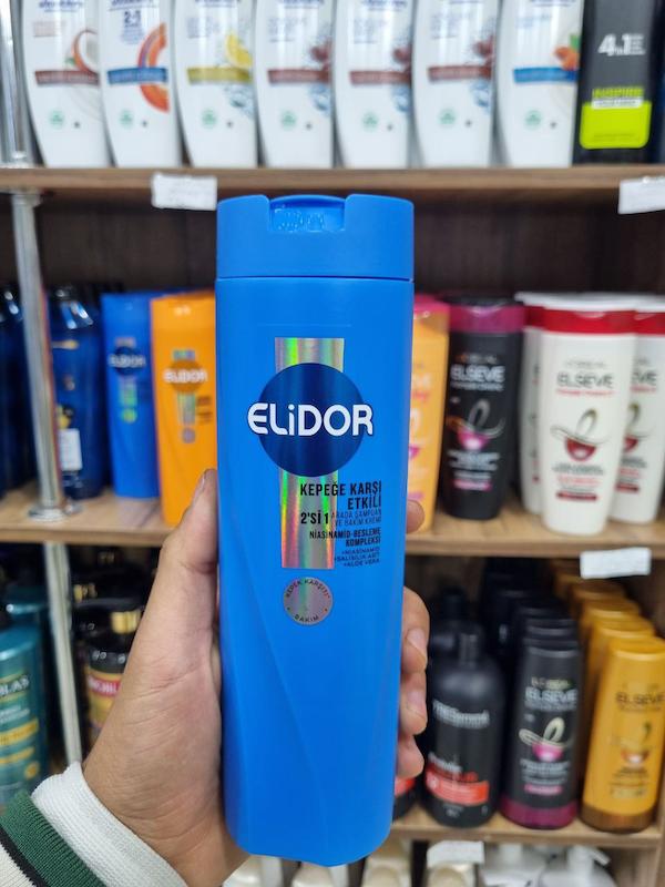 شامپو الیدور ۲در۱ ضدشوره