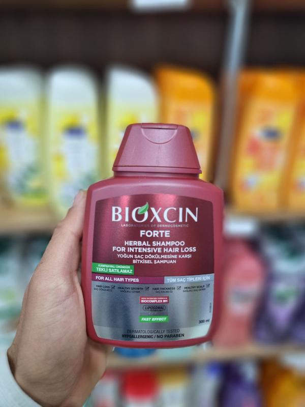 شامپو بیوکسین قرمز ضد ریزش 