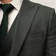 کت و شلوار مجلسی تافته سبز