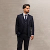 کت و شلوار مجلی VIP  سرمه ای