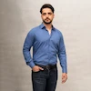 پیراهن پارچه فلورا تایلندی آبی