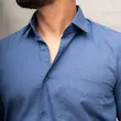 پیراهن پارچه فلورا تایلندی آبی