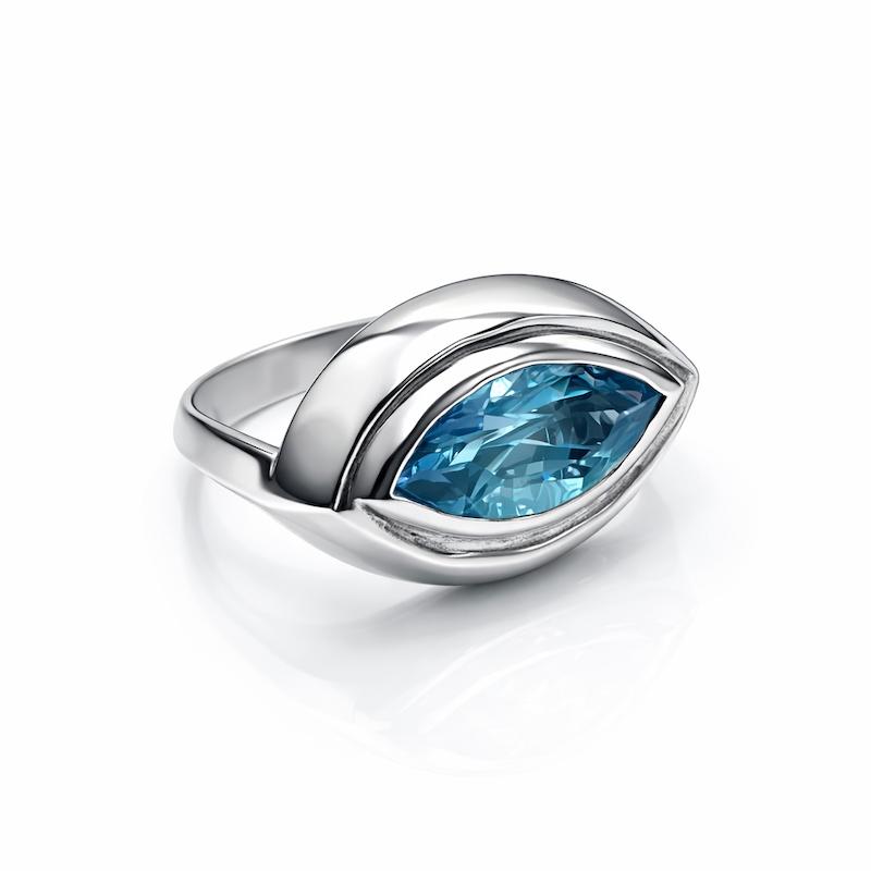 انگشتر نقره چشم