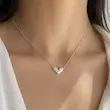 گردنبند نقره قلب 2