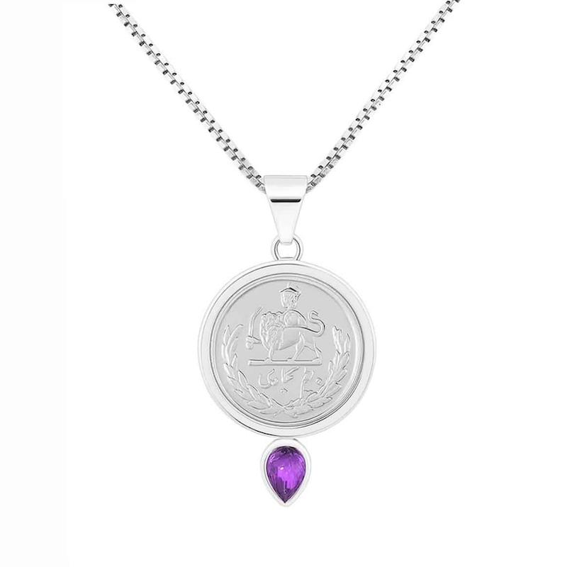 گردنبند نقره شه نشان