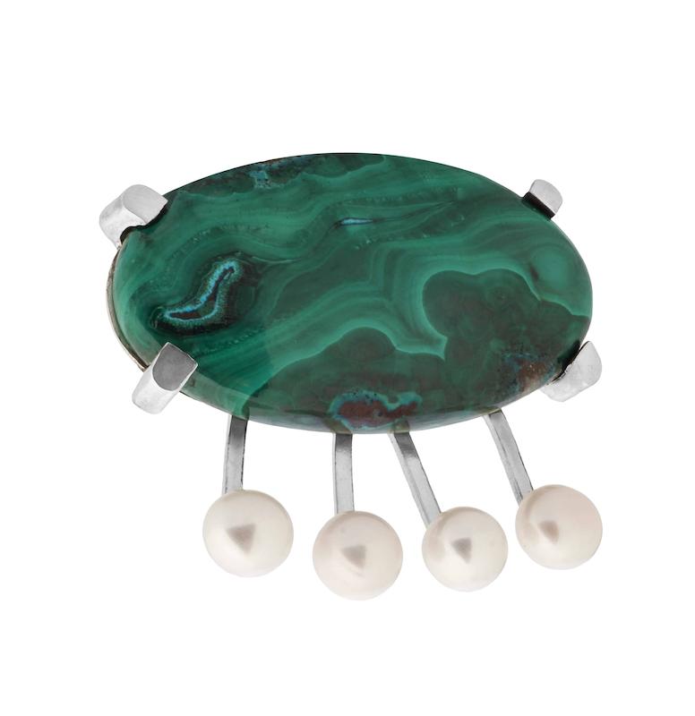 سنجاق سینه نقره ژاکلین