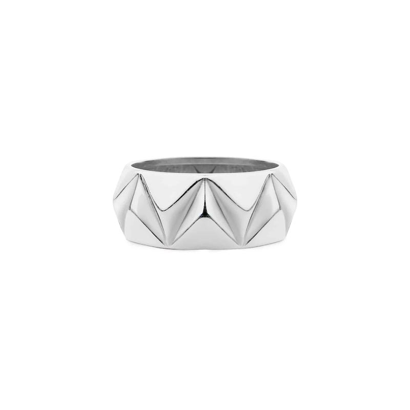 انگشتر نقره DNA پیرامید