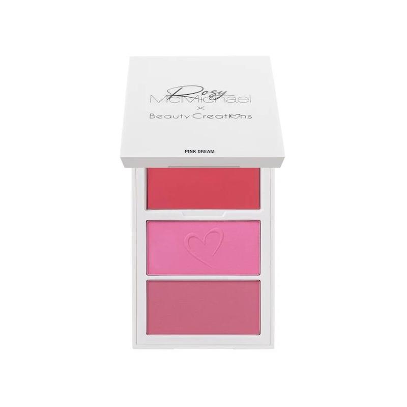 پلت رژگونه ۳ تایی بیوتی کریشن | Beauty creations pink dream blushes