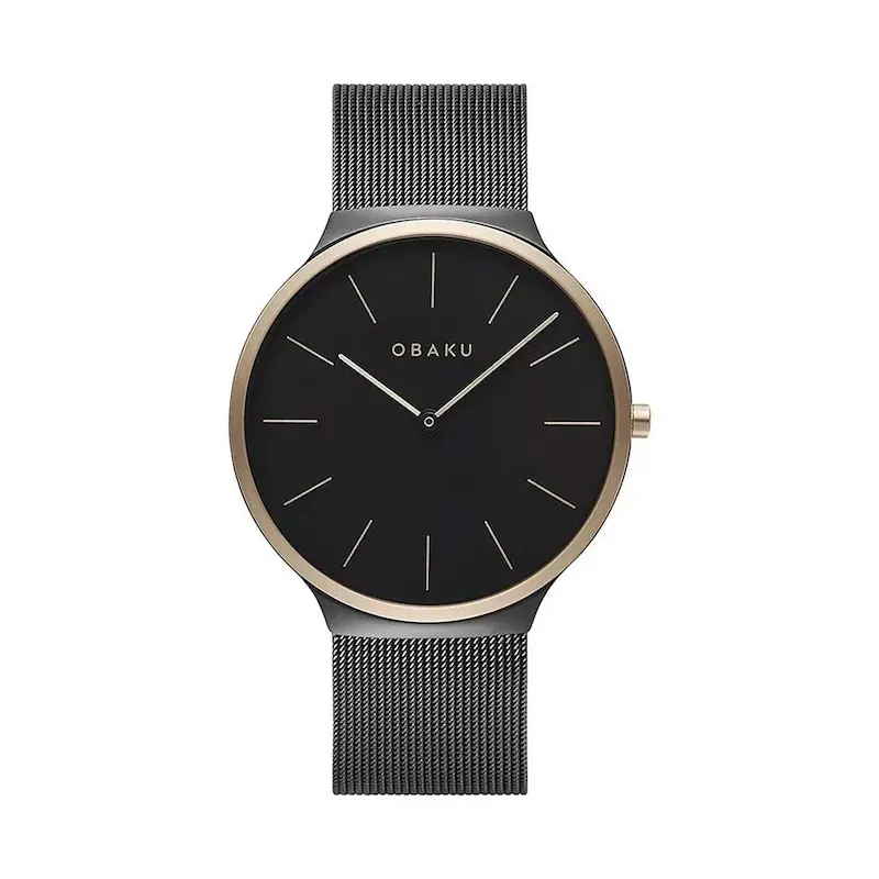 ساعت مچی مردانه اوباکو Obaku V240GXMBMB