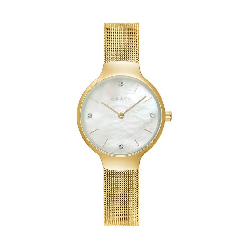 ساعت مچی زنانه Obaku V241LXGWMG