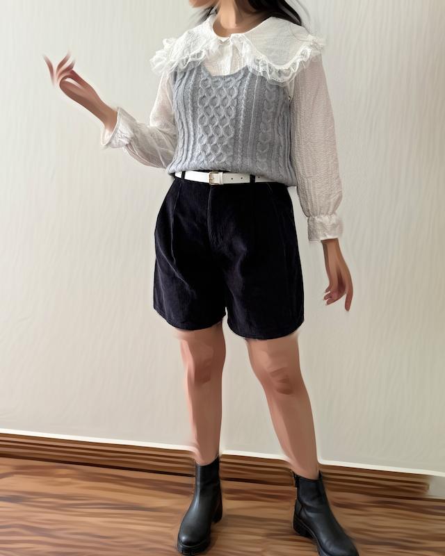 ست بافت و شومیز عروسکی طرح ۲ 