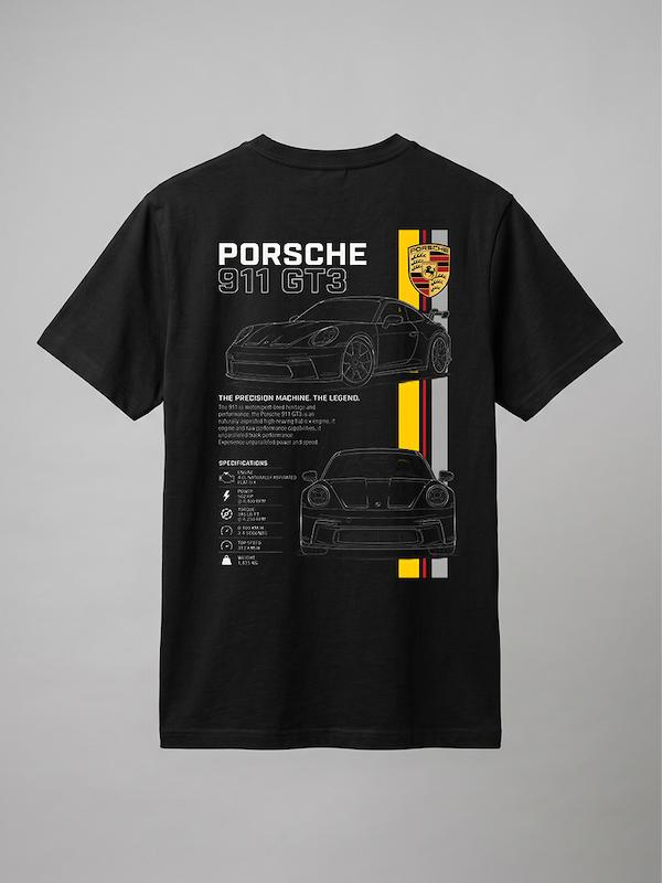 # تیشرت طرح Porsche 911 GT3 | Track-Bred Performance  **BORN FOR THE TRACK**  تیشرت **طرح Porsche 911 GT3** برای عاشقان خودروهای اسپرت، رانندگی پیست و مهندسی دقیق آلمانی طراحی شده است.  **Porsche 911 GT3** یکی از شناخته‌شده‌ترین خودروهای پرفورمنس دنیاست؛ خودرویی که فلسفه‌اش بر پایه‌ی **ارتباط مستقیم راننده با خودرو، عملکرد در پیست و مهندسی دقیق** شکل گرفته است.  این تیشرت انتخابی خاص برای کسانی است که به **Porsche، 911، GT3، Motorsport و فرهنگ خودرو** علاقه دارند.  ## 🏁 Porsche 911 GT3؛ مهندسی برای راننده  911 GT3 در خانواده پورشه جایگاه ویژه‌ای دارد. فلسفه این مدل بیشتر از آنکه بر تجمل تمرکز داشته باشد، بر **Performance و تجربه رانندگی** بنا شده است.  استفاده از موتور **Flat-Six تنفس طبیعی** در نسل‌های مختلف GT3، هندلینگ دقیق، آیرودینامیک فعال و تمرکز بر کاهش وزن، این خودرو را به یکی از محبوب‌ترین انتخاب‌ها برای علاقه‌مندان رانندگی اسپرت تبدیل کرده است.  GT3 خودرویی است که مرز میان **خودروی خیابانی و ماشین پیست** را تا حد زیادی محو می‌کند.  ## 🏎️ برای عاشقان Porsche و Motorsport  اگر به خودروهای اسپرت آلمانی، رانندگی پیست و مهندسی عملکردی علاقه دارید، تیشرت **Porsche 911 GT3** می‌تواند یک انتخاب جذاب برای استایل شما باشد.  مناسب برای:  * طرفداران **Porsche** * عاشقان **Porsche 911 GT3** * علاقه‌مندان به Track Cars * طرفداران Motorsport * Car Enthusiasts * علاقه‌مندان به Automotive Design * دوستداران خودروهای Performance  ## 🔥 GT3؛ جایی که خیابان به پیست نزدیک می‌شود  یکی از جذاب‌ترین ویژگی‌های 911 GT3، ارتباط عمیق آن با دنیای موتوراسپرت است.  فلسفه GT3 بر این اساس شکل گرفته که تجربه یک خودروی مسابقه‌ای تا حد امکان به یک خودروی قابل استفاده در جاده نزدیک شود.  نتیجه، خودرویی است که در ظاهر یک **911** است، اما در عملکرد می‌تواند روح یک ماشین پیست را به نمایش بگذارد.  **Precision. Performance. Porsche.**  ## 👕 جنس و کیفیت تیشرت  برای تولید این محصول از **پارچه نخ پنبه خالص** استفاده شده است؛ پارچه‌ای نرم، راحت و مناسب استفاده روزمره.  جنس پنبه‌ای محصول باعث می‌شود تیشرت برای استفاده طولانی‌مدت حس راحتی مناسبی داشته باشد و بتوانید آن را با استایل‌های:  * **Automotive** * **Racing** * **Streetwear** * **Casual**  ترکیب کنید.  ## 🎨 چاپ طرح Porsche 911 GT3  طرح **Porsche 911 GT3** با دقت روی پارچه اجرا شده تا فرم و جزئیات خودرو به خوبی در طراحی دیده شود.  برای حفظ کیفیت چاپ و افزایش دوام آن، توصیه می‌شود تیشرت را با **آب سرد و طبق اصول صحیح شستشو** بشویید و از روش‌های نامناسب شستشو که می‌تواند به چاپ آسیب بزند، خودداری کنید.  ## ⚡ برای کسانی که رانندگی را جدی می‌گیرند  برای یک ماشین‌باز، بعضی خودروها فقط وسیله حمل‌ونقل نیستند؛ آن‌ها حاصل ترکیب **مهندسی، رانندگی و هیجان** هستند.  Porsche 911 GT3 یکی از همین خودروهاست.  تیشرت طرح **911 GT3** برای کسانی طراحی شده که به خودروهای پرفورمنس، پیست، موتوراسپرت و مهندسی آلمانی علاقه دارند.  **یک انتخاب برای کسانی که سرعت را با دقت ترکیب می‌کنند.**  ## 📏 سایزبندی  تیشرت طرح **Porsche 911 GT3** در سایزهای استاندارد زیر ارائه می‌شود:  * **L** * **XL** * **XXL**  برای انتخاب دقیق سایز، قبل از ثبت سفارش حتماً **جدول سایزبندی** را بررسی کنید.  ## 🎨 رنگ‌بندی  این محصول در رنگ‌های موجود در صفحه محصول قابل سفارش است.  هنگام ثبت سفارش، **رنگ و سایز موردنظر** خود را انتخاب کنید.  ## 📦 ارسال رایگان به سراسر ایران  **ارسال این محصول به تمام نقاط ایران رایگان است.**  ## 🛒 چرا تیشرت طرح Porsche 911 GT3؟  * طراحی با الهام از **Porsche 911 GT3** * مناسب برای طرفداران Porsche و خودروهای Performance * انتخابی جذاب برای علاقه‌مندان به Track و Motorsport * مناسب ماشین‌بازها و Car Enthusiasts * پارچه **نخ پنبه خالص** * چاپ با اجرای دقیق * مناسب استایل Automotive، Racing، Streetwear و Casual * سایزبندی **L / XL / XXL** * مناسب استفاده روزمره * ارسال رایگان به سراسر ایران  ---  ### مشخصات محصول  | ویژگی          | مشخصات                                      | | -------------- | ------------------------------------------- | | **نام محصول**  | تیشرت طرح Porsche 911 GT3                   | | **دسته‌بندی**  | خودرو و موتوراسپرت                          | | **جنس**        | نخ پنبه خالص                                | | **سایز**       | L / XL / XXL                                | | **سبک**        | Porsche / Racing / Performance              | | **مناسب برای** | علاقه‌مندان به Porsche 911 GT3 و موتوراسپرت | | **ارسال**      | رایگان به سراسر ایران                       |  ---  ### کلمات کلیدی مرتبط  تیشرت Porsche 911 GT3، تیشرت پورشه 911 GT3، تیشرت Porsche، تیشرت پورشه، تیشرت 911، تیشرت GT3، تیشرت ماشین اسپرت، تیشرت خودرو، تیشرت ماشین آلمانی، تیشرت Track Car، تیشرت Racing، تیشرت Motorsport، تیشرت Automotive، تیشرت ماشین‌بازها، تیشرت Porsche 911، تیشرت طرح پورشه، لباس Porsche، تیشرت خودرو اسپرت، تیشرت Performance Car