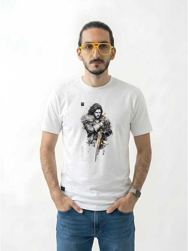 # تیشرت طرح جان اسنو | Jon Snow  **THE NORTH REMEMBERS**  تیشرت **طرح جان اسنو (Jon Snow)** برای طرفداران دنیای **Game of Thrones** و یکی از ماندگارترین شخصیت‌های این مجموعه طراحی شده است. این طرح با الهام از فضای سرد و حماسی شمال، نگهبانان شب و شخصیت جان اسنو، انتخابی خاص برای علاقه‌مندان به **سریال، فانتزی و استایل دارک** است.  ## ⚔️ Jon Snow؛ مردی از شمال  **Jon Snow** یکی از شخصیت‌های اصلی و تأثیرگذار دنیای *Game of Thrones* است؛ شخصیتی که مسیرش از **Winterfell** و **Night's Watch** آغاز می‌شود و در طول داستان با جنگ، خیانت، وفاداری و تصمیم‌های دشوار روبه‌رو می‌شود.  جان اسنو بیشتر از یک جنگجوست؛ شخصیتی که در بسیاری از لحظات داستان، میان **وظیفه، خانواده و حقیقت** قرار می‌گیرد.  همین ویژگی‌ها باعث شده او به یکی از محبوب‌ترین شخصیت‌های دنیای فانتزی تبدیل شود.  ## 🐺 برای طرفداران Game of Thrones  اگر با دنیای **Westeros**، خاندان Stark و داستان‌های شمال ارتباط برقرار کرده‌اید، تیشرت طرح Jon Snow می‌تواند انتخابی جذاب برای شما باشد.  مناسب برای:  * طرفداران **Jon Snow** * علاقه‌مندان به **Game of Thrones** * طرفداران House Stark * علاقه‌مندان به دنیای فانتزی * دوستداران سریال‌های حماسی * علاقه‌مندان به **Dark Art** * طرفداران استایل **Fantasy و Streetwear** * علاقه‌مندان به فرهنگ سینما و تلویزیون  ## 🐺 The North Remembers  یکی از جذاب‌ترین ویژگی‌های جان اسنو، ارتباط عمیق او با **شمال و خاندان Stark** است.  در دنیای Game of Thrones، شمال فقط یک مکان نیست؛ بخشی از هویت شخصیت‌های این منطقه است.  فضای سرد، قلعه‌های سنگی، دیوار بزرگ و جنگ با تهدیدهای ناشناخته، همگی بخشی از هویتی هستند که جان اسنو با آن شناخته می‌شود.  **The North Remembers.**  ## 🔥 یک تیشرت برای طرفداران دنیای فانتزی  اگر از طرح‌های معمولی فاصله می‌گیرید و دوست دارید بخشی از علاقه‌تان به یک شخصیت یا جهان داستانی را وارد استایل روزمره کنید، تیشرت **Jon Snow** انتخاب مناسبی است.  این تیشرت را می‌توانید با شلوار جین، مشکی یا کارگو ترکیب کنید و یک استایل **Dark / Fantasy / Streetwear** بسازید.  ## 👕 جنس و کیفیت تیشرت  برای تولید این محصول از **پارچه نخ پنبه خالص** استفاده شده است؛ پارچه‌ای نرم، راحت و مناسب استفاده روزمره.  جنس پنبه‌ای محصول باعث می‌شود تیشرت برای استفاده طولانی‌مدت حس راحتی مناسبی داشته باشد.  ## 🎨 چاپ طرح Jon Snow  طرح **Jon Snow** با دقت روی پارچه اجرا شده تا جزئیات گرافیکی و فضای حماسی آن به خوبی دیده شود.  برای حفظ کیفیت چاپ و افزایش دوام آن، توصیه می‌شود تیشرت را با **آب سرد و طبق اصول صحیح شستشو** بشویید و از روش‌های نامناسب شستشو که ممکن است به چاپ آسیب بزند، خودداری کنید.  ## 🗡️ برای کسانی که وظیفه را جدی می‌گیرند  جان اسنو بارها مجبور می‌شود میان چیزی که **درست به نظر می‌رسد** و چیزی که **برای خودش آسان‌تر است** انتخاب کند.  شاید همین ویژگی است که او را به شخصیتی متفاوت تبدیل می‌کند؛ شخصیتی که با وجود اشتباه‌ها و شکست‌ها، بارها مجبور می‌شود بایستد و تصمیم بگیرد.  تیشرت طرح **Jon Snow** ادای احترامی به یکی از شناخته‌شده‌ترین شخصیت‌های دنیای فانتزی مدرن است.  **You know nothing, Jon Snow.**  ## 📏 سایزبندی  تیشرت طرح **جان اسنو** در سایزهای استاندارد زیر ارائه می‌شود:  * **L** * **XL** * **XXL**  برای انتخاب دقیق سایز، قبل از ثبت سفارش حتماً **جدول سایزبندی** را بررسی کنید.  ## 🎨 رنگ‌بندی  این محصول در رنگ‌های موجود در صفحه محصول قابل سفارش است.  هنگام ثبت سفارش، **رنگ و سایز موردنظر** خود را انتخاب کنید.  ## 📦 ارسال رایگان به سراسر ایران  **ارسال این محصول به تمام نقاط ایران رایگان است.**  ## 🛒 چرا تیشرت طرح Jon Snow؟  * طراحی با الهام از **Jon Snow** * مناسب طرفداران **Game of Thrones** * انتخابی جذاب برای طرفداران House Stark * مناسب علاقه‌مندان به Fantasy و Dark Art * مناسب استایل Dark، Fantasy و Streetwear * پارچه **نخ پنبه خالص** * چاپ با اجرای دقیق * مناسب استفاده روزمره * سایزبندی **L / XL / XXL** * ارسال رایگان به سراسر ایران  ---  ### مشخصات محصول  | ویژگی          | مشخصات                               | | -------------- | ------------------------------------ | | **نام محصول**  | تیشرت طرح Jon Snow                   | | **دسته‌بندی**  | دارک آرت                             | | **جنس**        | نخ پنبه خالص                         | | **سایز**       | L / XL / XXL                         | | **سبک**        | Game of Thrones / Fantasy / Dark Art | | **مناسب برای** | طرفداران Jon Snow و Game of Thrones  | | **ارسال**      | رایگان به سراسر ایران                |  ---  ### کلمات کلیدی مرتبط  تیشرت Jon Snow، تیشرت جان اسنو، تیشرت طرح جان اسنو، تیشرت Game of Thrones، تیشرت گیم آف ترونز، تیشرت بازی تاج و تخت، تیشرت Game of Thrones مردانه، تیشرت House Stark، تیشرت استارک، تیشرت The North، تیشرت Fantasy، تیشرت فانتزی، تیشرت Dark Art، تیشرت دارک آرت، تیشرت سریالی، تیشرت سریال، تیشرت گرافیکی، تیشرت Graphic، تیشرت Streetwear، تیشرت طرح خاص، لباس Jon Snow، تیشرت طرفداران Game of Thrones