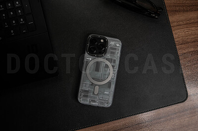 کیس آیفون از برند YOUNG-KIT \ یانگ کیت سری تکنولوژی/technology مدل Gray hardware