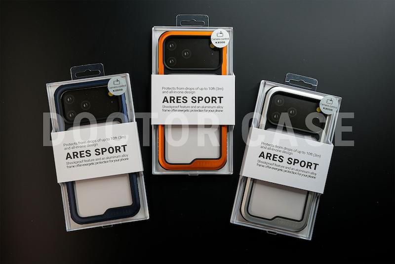 قاب ضد ضربه آیفون از برند kzdoo مدل ARES SPORT