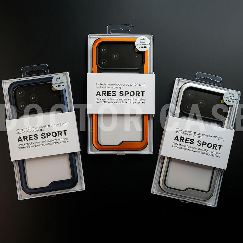قاب ضد ضربه آیفون از برند kzdoo مدل ARES SPORT