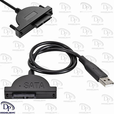 کابل تبدیل MINI SATA به USB مناسب برای DVD.RW لپ تاپی