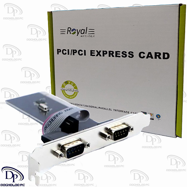 کارت اینترنال Royal RP-232 PCI SERIAL