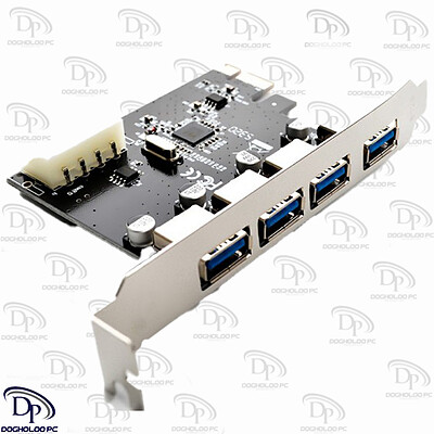 کارت PCI-E به USB3.0 چهار پورت رویال (Royal) مدل RP-304