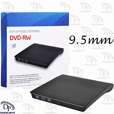 باکس DVD رایتر لپ تاپ USB 3.0 سایز 9.5mm