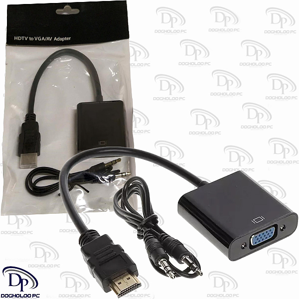 تبدیل HDMI به VGA با خروجی صدا 