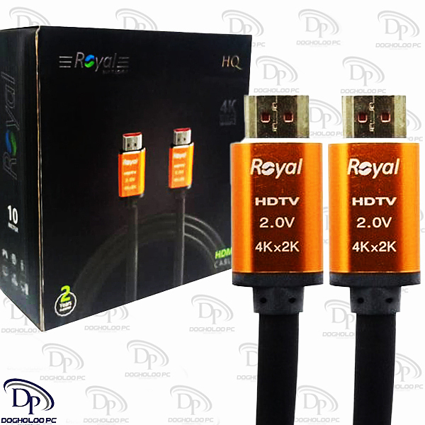کابل HDMI رویال 4k با طول 10 متر