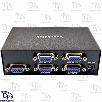 اسپلیتر 4 پورت VGA ونتولینک مدل VGA-2004