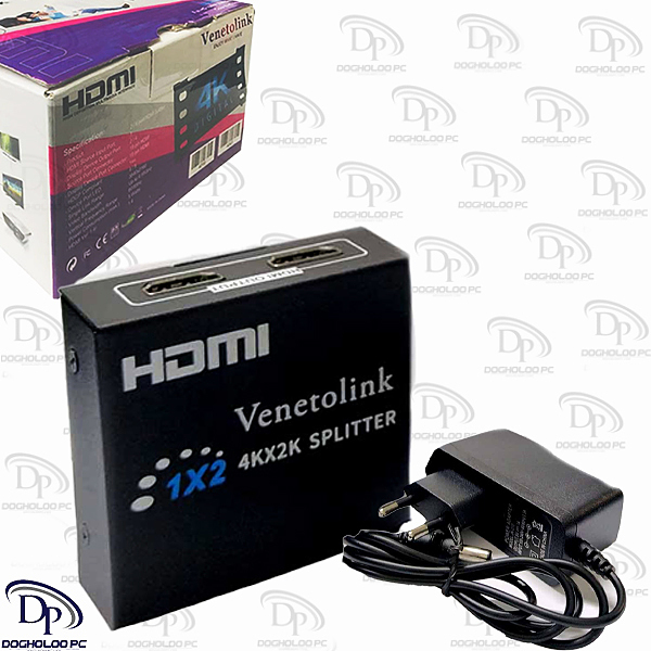 اسپلیتر 2 پورت HDMI ونتولینک 