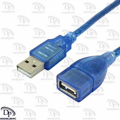 کابل افزایش طول USB شیلد دار رویال طول 30 سانتی متر