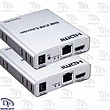 اکستندر HDMI و KVM تا 60 متر روی شبکه دارای قابلیت انتقال صدا