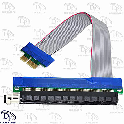 کابل فلت تبدیل PCI-E 1X به PCI-E 16X گرافیک