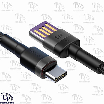 کابل تبدیل USB به USB-C باسئوس مدل CATKLF-PG1 طول 1 متر
